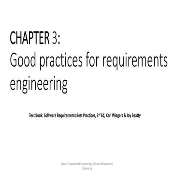 Good PracticesFor RequirementEngineering.pptx