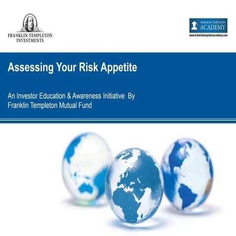 Assessing Your Risk Appetite