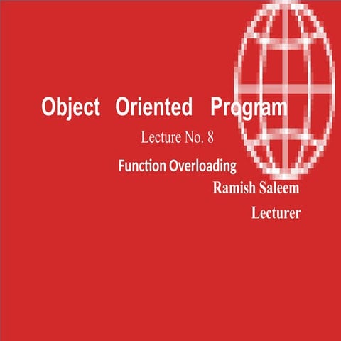 Comprehensive Guide to Function Overloading in Programming | DOCX