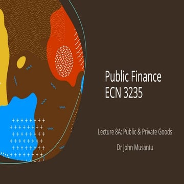 Lecture 8A - ECN 3235 - Public Finance.pptx
