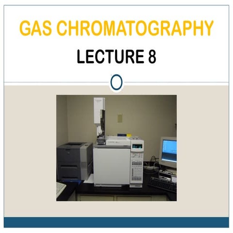CHM260 - Gas Chromatography