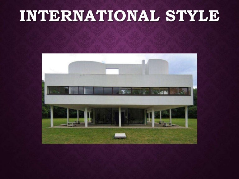 Lecture8 International Style