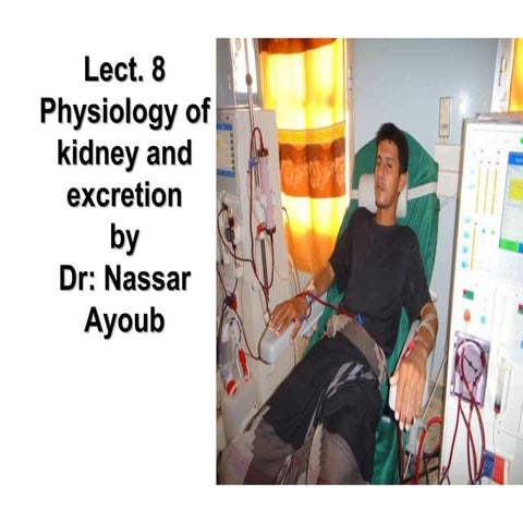 Physiology of kidney‫