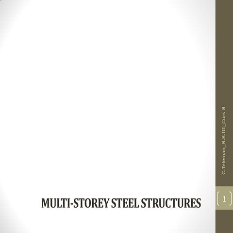 Lecture 8  s.s.iii Steel Structures 