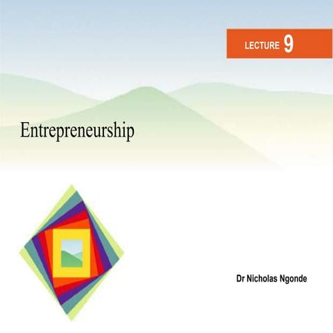 Management lecture for management students