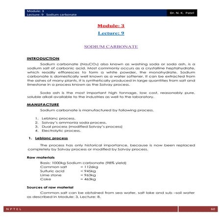 Lecture 9-Manufacturing of Sodium Carbonate.pdf