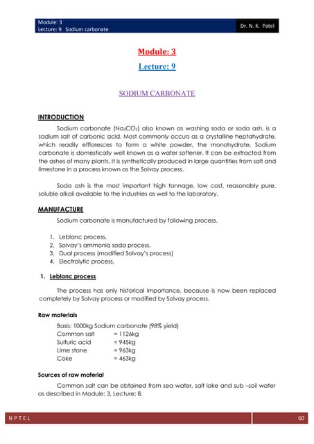 Lecture 19- Manufacturing of Hydrochloric acid from hydrogen and ...