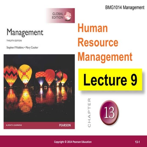 Human Resource Management