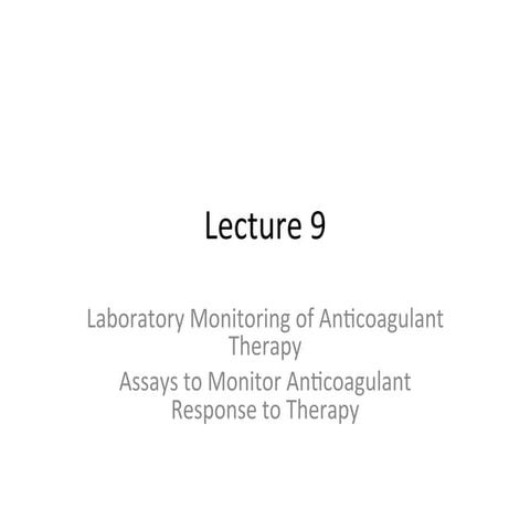 Lecture 9, fall 2014