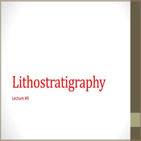 Lithostratigraphic