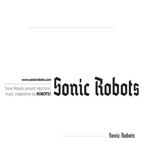 Music robots and techno robots - History, building and playing
