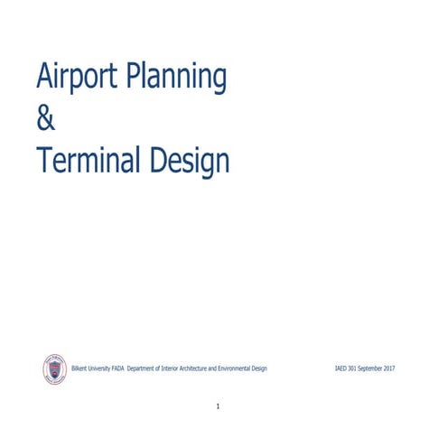 Airport Planning & Terminal Building Design
