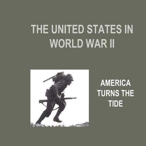 Lecture april 14th america at wwii