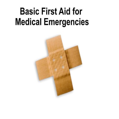Lecture basic first aid - 1