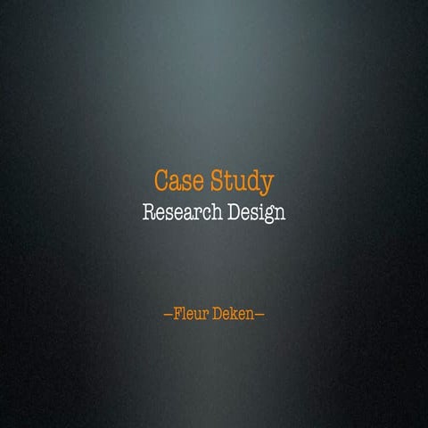 Lecture Case Studies