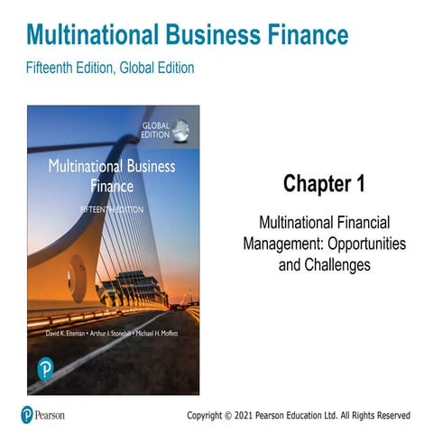 International Finance Lecture Slides Chp. 1 | PPTX