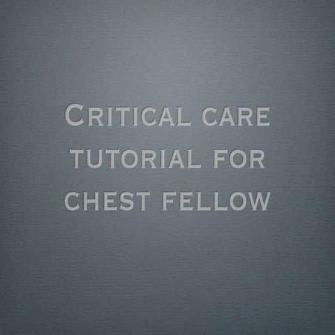 Lecture chest fellow_PSU 2012