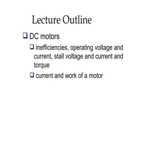 Dc Motors