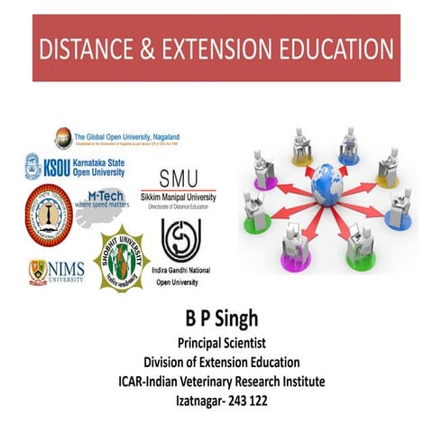 Distance and Extension education