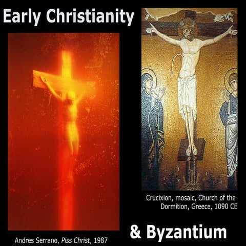Lecture, Early Christianity and Byzantium
