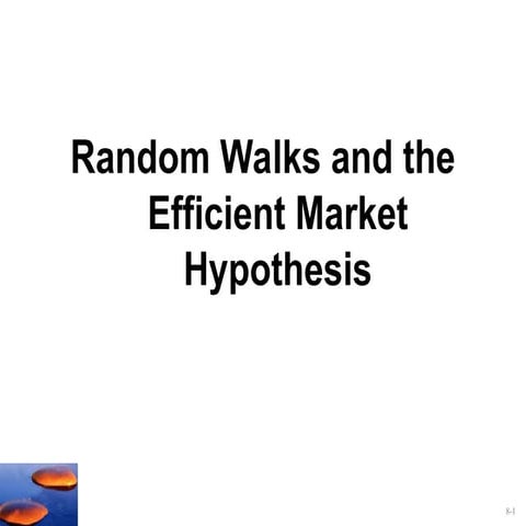 lecture EMH for the market efficiency ..