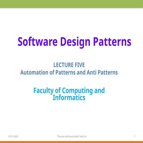Lecture_five.pptx of artificial intelligence | PPTX