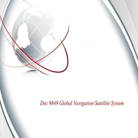 Doc 9849 Global Navigation Satellite System