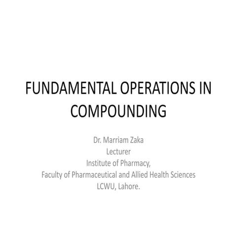 lectureFUNDAMENTALOPERATIONSINCOMPOUNDING.pptx