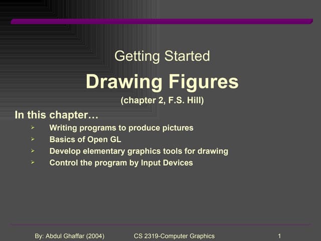 Drawing Figures