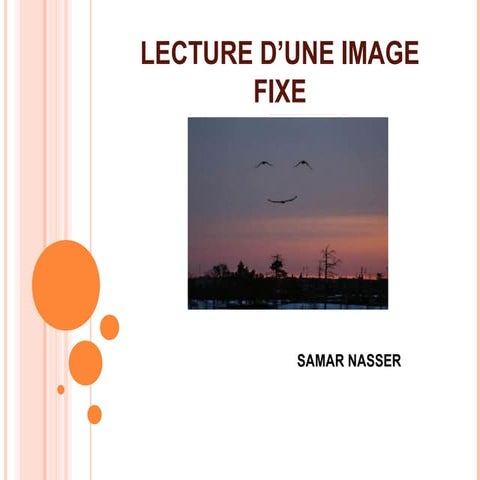 Lecture image fixe | PPT
