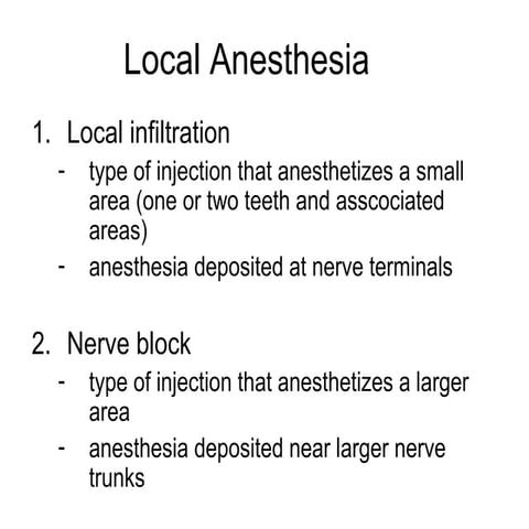 Maxillary Injection Technique | PPT