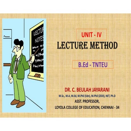 Lecture method