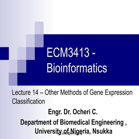 Advanced Gene Expression Classification: Data Preparation, Feature ...