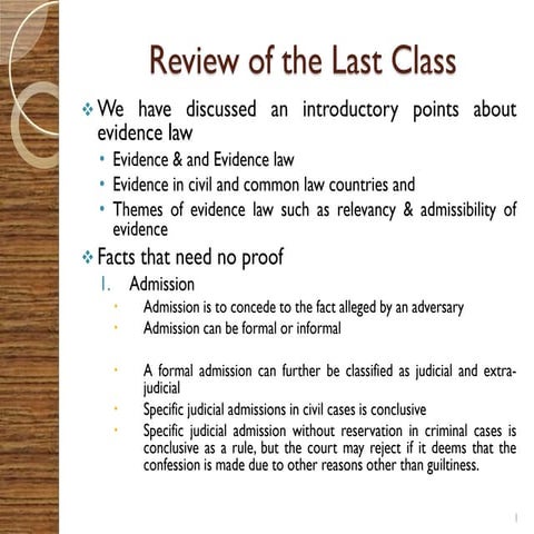 lecturenote_185269516Chpater II Facts that need not be proved 2.pdf