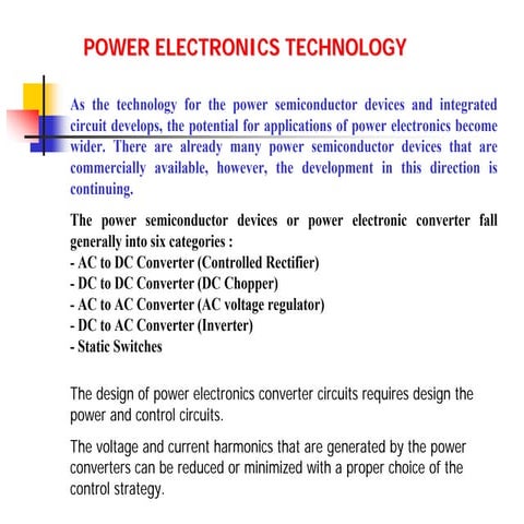 Lecture note macine & drives (power electronic converter)