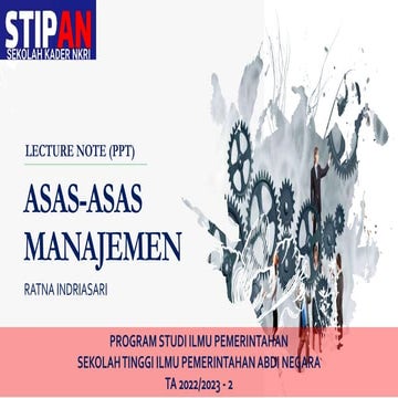 LECTURE NOTE (PPT) ASAS-ASAS MANAJEMEN.pdf