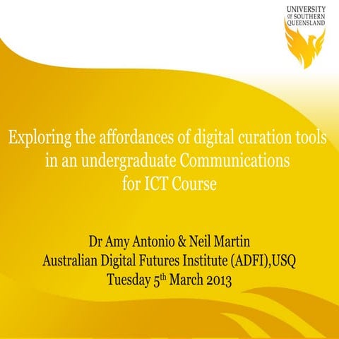 Digital curation slides