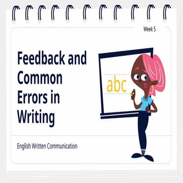 Lecture Notes 1 - Feedback and Common Errors in Writing.pptx