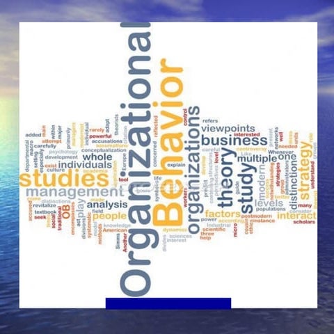 By Mahmood Qasim Introduction to Organizational Behaviour for BBA and MBA stu...