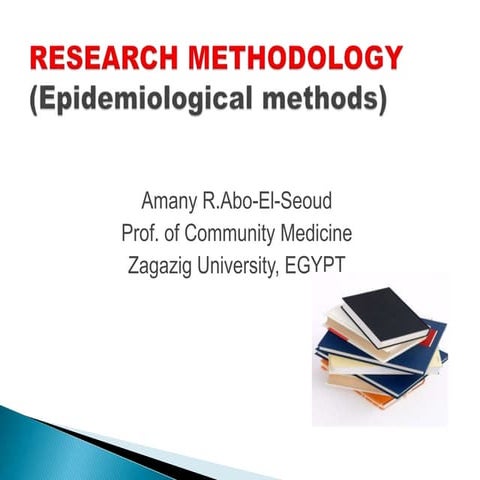 Lecture of epidemiology
