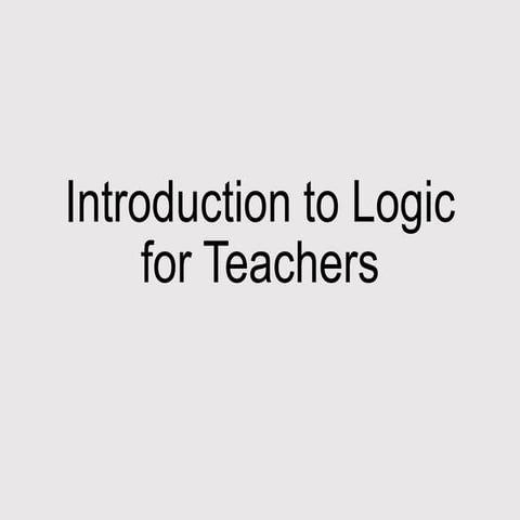 Logic, fallacies, arguments and categorical statements.