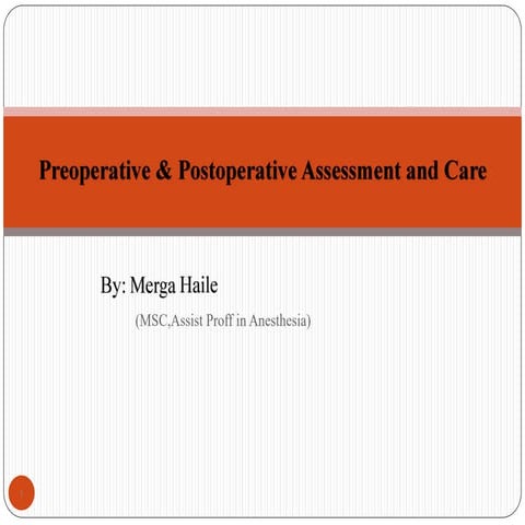 Post anesthesia care unit(PACU) | PDF