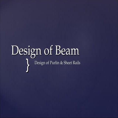 Lecture Six - Purlins & Sheetings.ppptttt