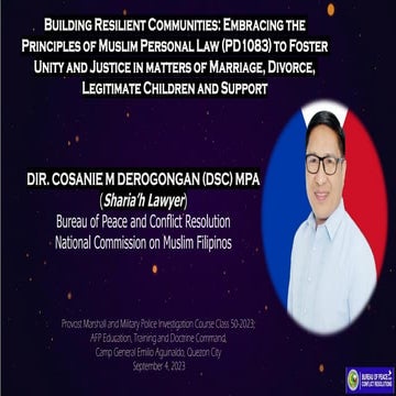 Lectures on PD1083 ( Marriage, Divorce and Support) AFP.pdf