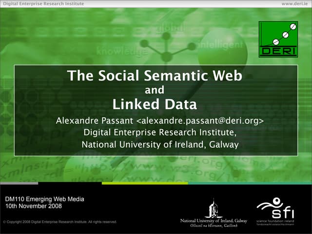 The Social Semantic Web and Linked Data