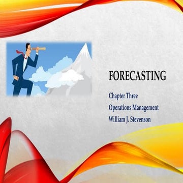 supply chain managemnet Lecture Three-Forecasting.pptx