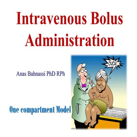 Pharmacokinetics: Lecture two