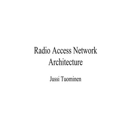 Lectute5 ran architecture