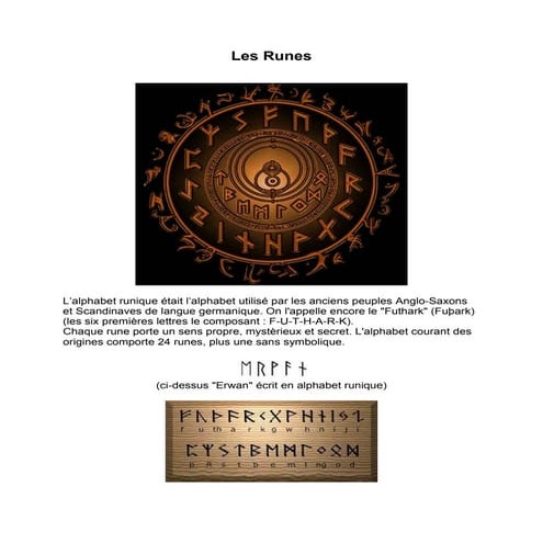 Étude des runes | PDF