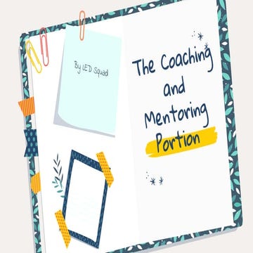 Team Build - Coaching and Mentoring.pptx